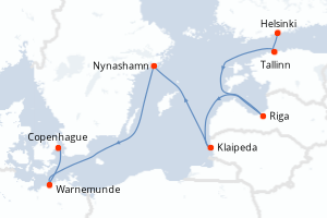 Itinéraire : Europe du Nord & Atlantique NE