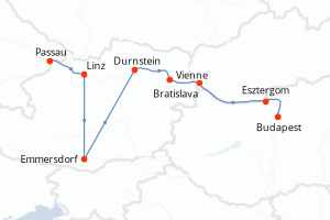 Itinéraire : Danube