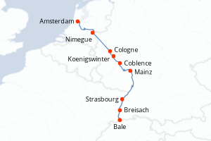 Itinéraire : Rhin · Main · Moselle
