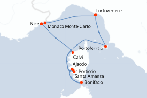 Itinéraire : Méditerranée & mers adjacentes