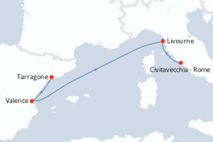 Itinéraire : Méditerranée & mers adjacentes