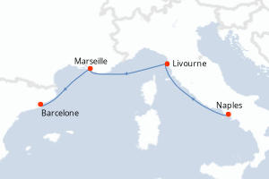 Itinéraire : Méditerranée & mers adjacentes