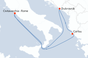 Itinéraire : Méditerranée & mers adjacentes