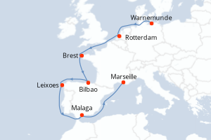 Itinéraire : Méditerranée & mers adjacentes