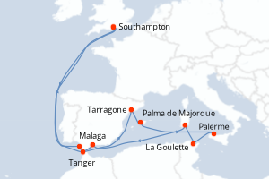Itinéraire : Méditerranée & mers adjacentes