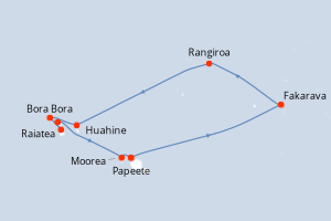 Itinéraire : Pacifique & Océanie