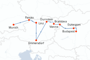 Itinéraire : Danube