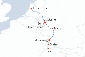 Itinéraire : Rhin · Main · Moselle