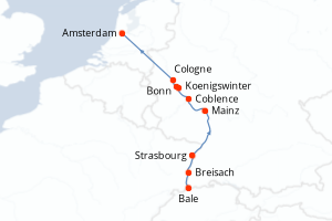 Itinéraire : Rhin · Main · Moselle