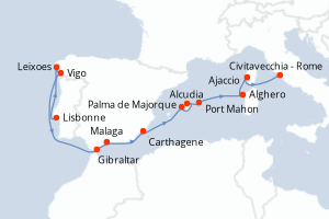 Itinéraire : Méditerranée & mers adjacentes
