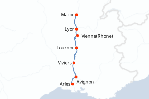 Itinéraire : Rhône · Saône