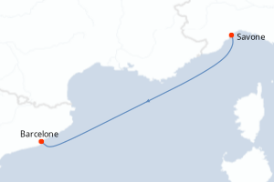 Itinéraire : Méditerranée & mers adjacentes