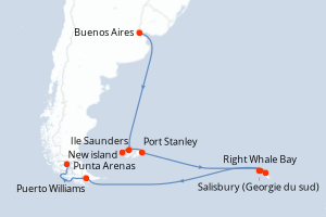 Itinéraire : Antarctique