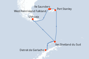 Itinéraire : Antarctique