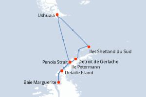 Itinéraire : Antarctique