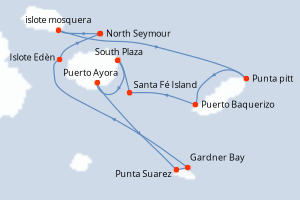 Itinéraire : Galápagos