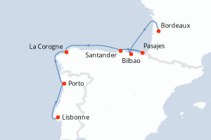 Itinéraire : Méditerranée & mers adjacentes