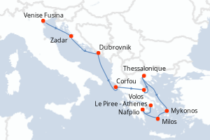 Itinéraire : Méditerranée & mers adjacentes
