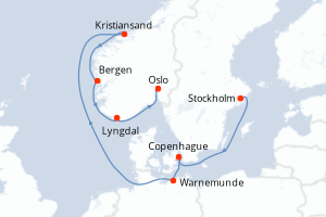 Itinéraire : Europe du Nord & Atlantique NE