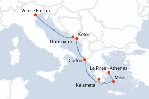 Itinéraire : Méditerranée & mers adjacentes