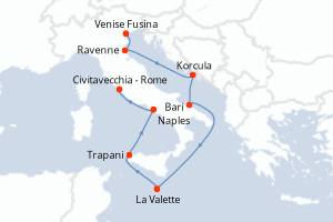 Itinéraire : Méditerranée & mers adjacentes