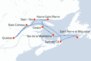 Itinéraire : Amériques