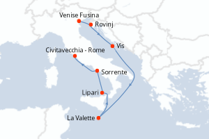 Itinéraire : Méditerranée & mers adjacentes