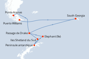 Itinéraire : Antarctique