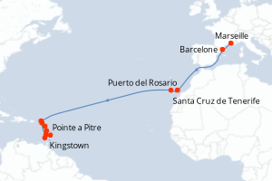 Itinéraire : Amériques