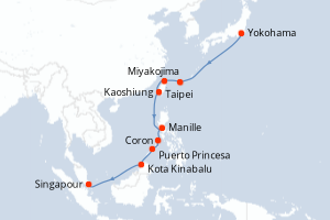 Itinéraire : Asie, Océan Indien & Moyen-Orient