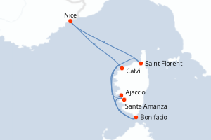 Itinéraire : Méditerranée & mers adjacentes