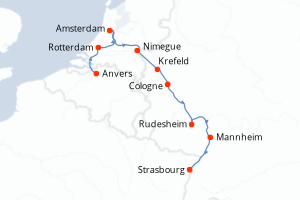 Itinéraire : Rhin · Main · Moselle