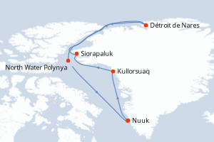 Itinéraire : Arctique