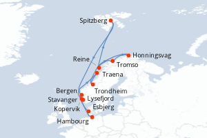 Itinéraire : Europe du Nord & Atlantique NE