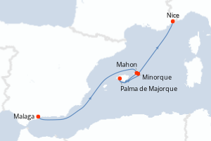 Itinéraire : Méditerranée & mers adjacentes