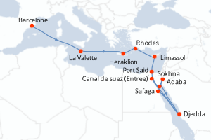 Itinéraire : Asie, Océan Indien & Moyen-Orient