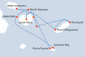 Itinéraire : Galápagos
