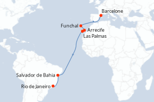Itinéraire : Amériques