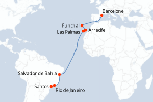 Itinéraire : Amériques