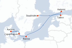 Itinéraire : Europe du Nord & Atlantique NE