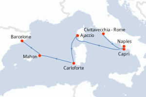 Itinéraire : Méditerranée & mers adjacentes
