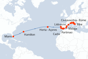 Itinéraire : Méditerranée & mers adjacentes