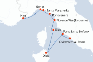 Itinéraire : Méditerranée & mers adjacentes