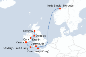 Itinéraire : Europe du Nord & Atlantique NE