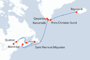 Itinéraire : Amériques