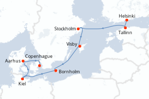 Itinéraire : Europe du Nord & Atlantique NE