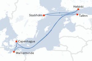 Itinéraire : Europe du Nord & Atlantique NE