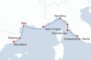 Itinéraire : Méditerranée & mers adjacentes