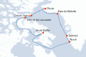 Itinéraire : Arctique