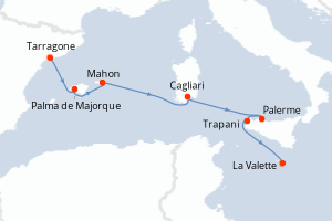 Itinéraire : Méditerranée & mers adjacentes
